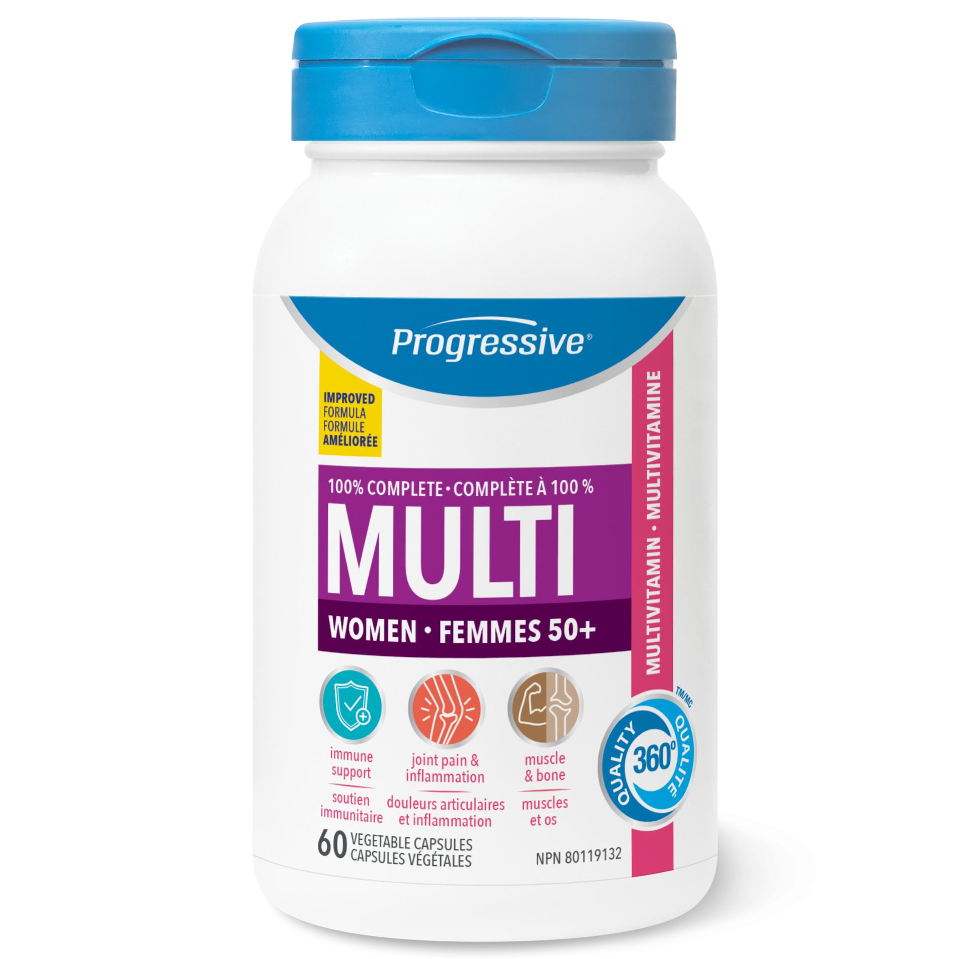 Progressive Women 50+ Multi 60vcaps